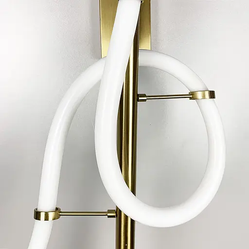 Золоте бра з гнучким неоном Line F WB 6/850 AB - фото 2