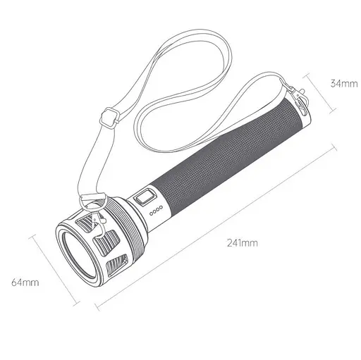 Ліхтарик Xiaomi NexTool (NE20168) 3600Lm - фото 2