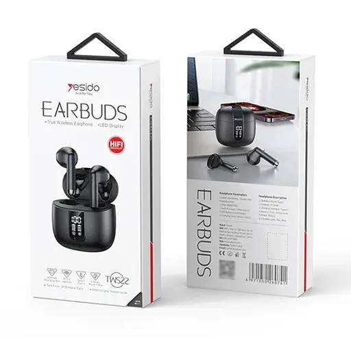 Беспроводные Bluetooth наушники Yesido TWS22 Bluetooth V5.3 TWS - фото 8
