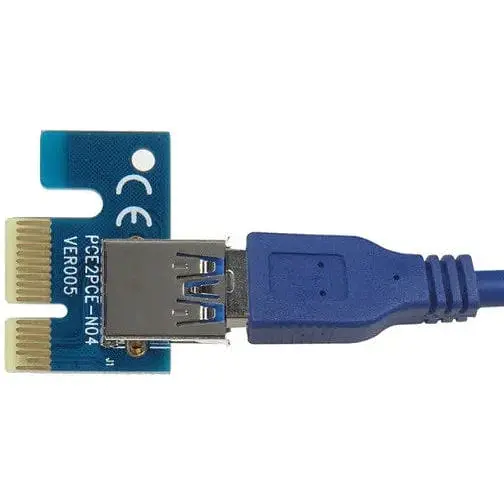 Адаптер-переходник с PCI-e x1 на USB 3.0 - фото 1