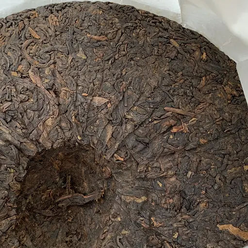 Чай шу пуер Зірка Менхаю Menghai star Ecological млинець 357 г - фото 3