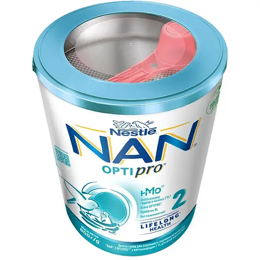 Уцінка. Суха молочна суміш NAN Optipro 2, 800 г - фото 4