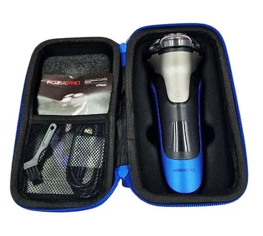 Мужская электробритва для бороды Rosia Pro HT 9535 роторная аккумуляторная электробритва для мужчин - фото 3