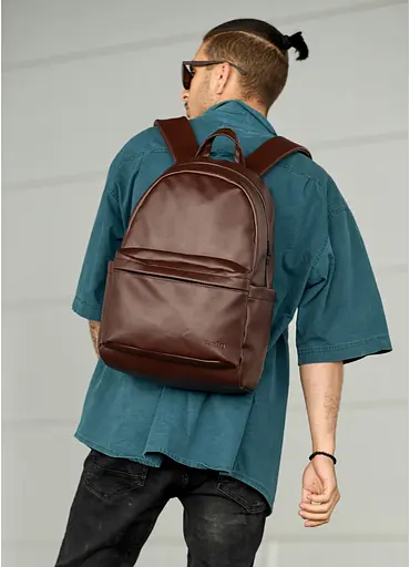 Чоловічий рюкзак Sambag ZARD LST шоколадний 46 х 28 х 13 см (25018020m) - фото 1