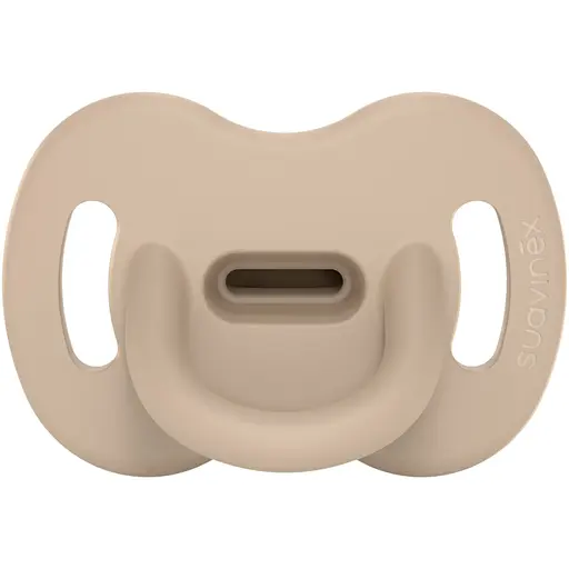 Пустушка Suavinex Colour Essence силіконова фізіологічна 0-6 місяців бежева (308600)