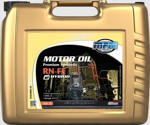 Моторна олива MPM Premium Synthetic RN-FE 0W-20 20л (05020RN-FE)