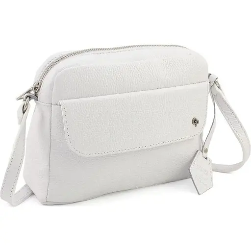 Сумка женская через плечо Grande Pelle 23х17х7 см sum0028536 - фото 1