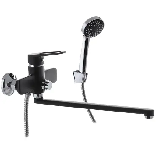 Смеситель для ванны Mixxus Nevada 006 Euro black MI5917 Черный матовый - фото 1