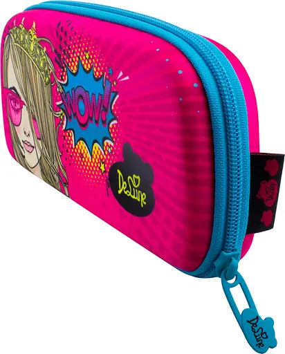 Пенал шкільний для дівчинки рожевий DeLune D-848 - фото 2