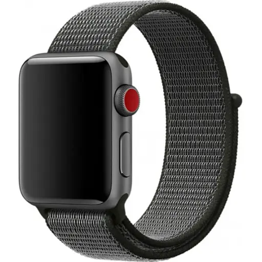 Ремешок Apple High Copy Nylon Loop для Apple Watch 42/44/45/46/49 mm Dark Gray [144567]