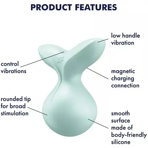 Міні вібромасажер Satisfyer Viva la Vulva 3 - фото 7