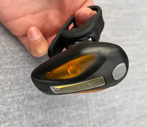 Вело фара мигалка RPL-2267 велосипедный задний аккумуляторный фонарь габаритный огонь 5 разных режимов - фото 6