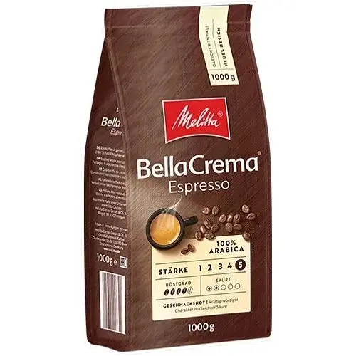 Кофе в зернах Melitta Bella Crema Еspresso 1 кг - фото 1