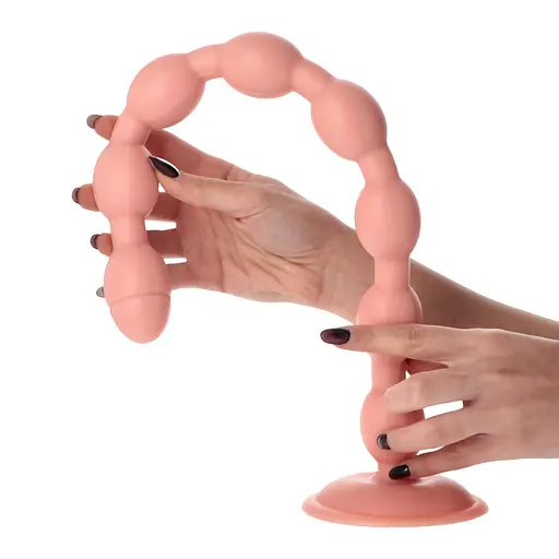 Анальная пробка для фистинга Toyz4lovers Taranaki 52 см (телесный) - фото 2