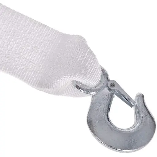 Трос буксирувальний Vitol ST1009 стрічка 8 тонн 75 мм х 5 м білий (ТР-109-8-1) - фото 4