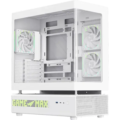 Корпус GameMax N90 Tempered Glass без БЖ White (N90 WH) - фото 1