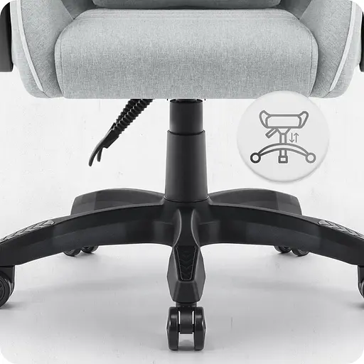 Крісло Cabro C500 Grey-White тканина - фото 7