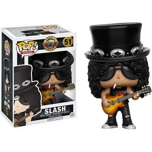 Фігурка Funko Pop Funko Pop Сол Хадсон Зброя та троянди Rocks: Guns N Roses Slash 10см R S51 - фото 1