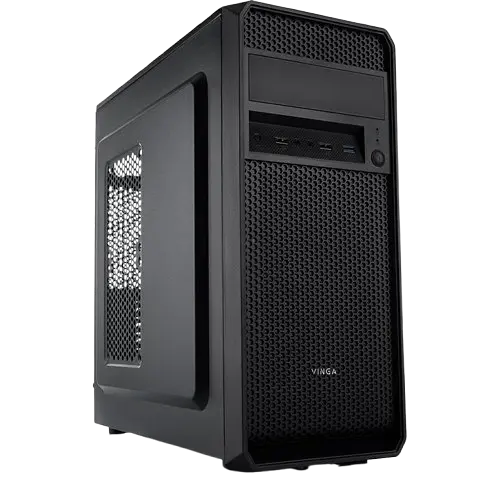Корпус Vinga CS210B Black (CS210B)