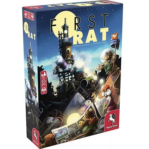 Настольная игра Pegasus Spiele Первая Крыса (First Rat) (англ.) (PS127) - фото 1