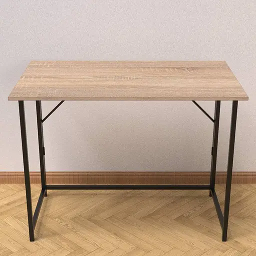 Стіл розкладний Моріс Ferrum-decor 750x1000x600 Чорний метал ДСП Дуб Сонома 16 мм (FRD-104672) - фото 10