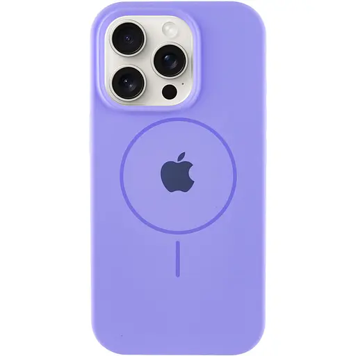 Чохол Epik Silicone Case Full Protective AA with MagSafe для Apple iPhone 13 Pro 6.1 Бузковий/Lilac