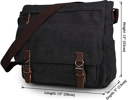 Сумка мужская Vintage 38х33х13 см 000154124 - фото 3