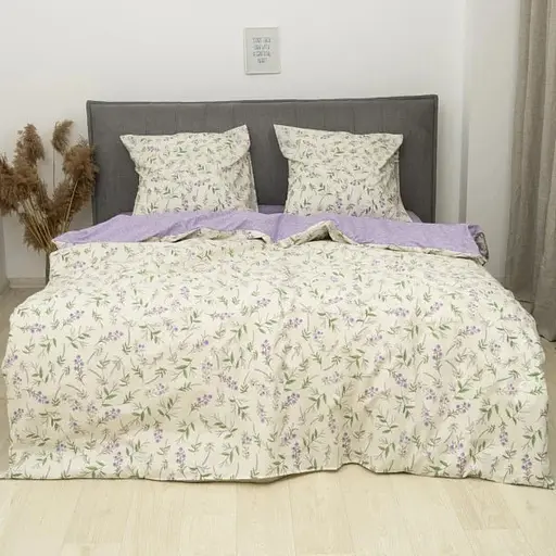 Комплект постільної білизни Viluta двоспальний ранфорс 24319 100% бавовна - фото 1