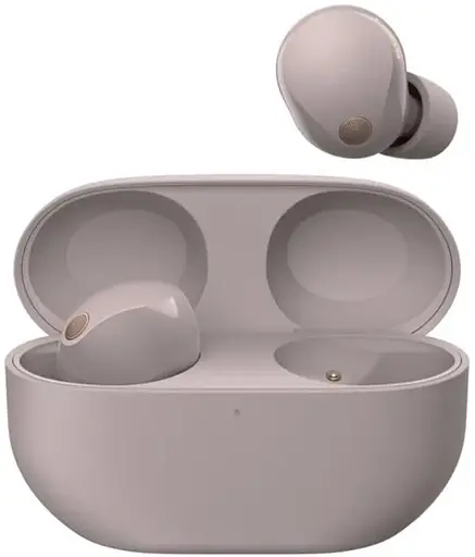 Наушники TWS WF-1000XM5 BT 5.3, ANC, Hi-Res, IPX4, SBC, AAC, LDAC, LC3, микрофон, розовый Sony teh0013066 - фото 1