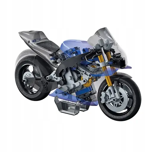 Інтерактивний конструктор YAMAHA YZR M1 - Clementoni 50817 - фото 4