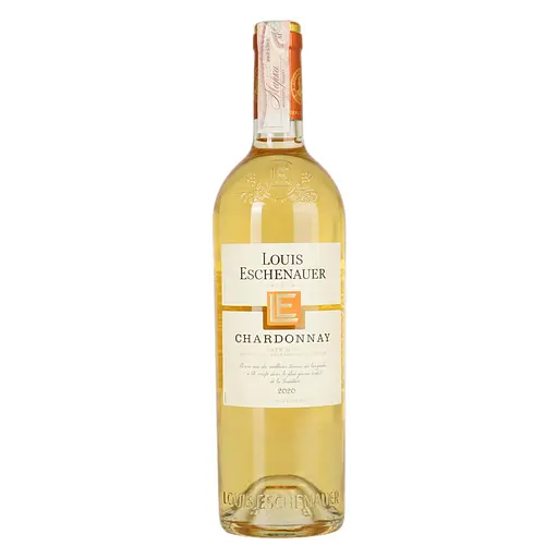 Вино Louis Eschenauer Chardonnay, біле, сухе, 12%, 0,75 л (1312310) - фото 1