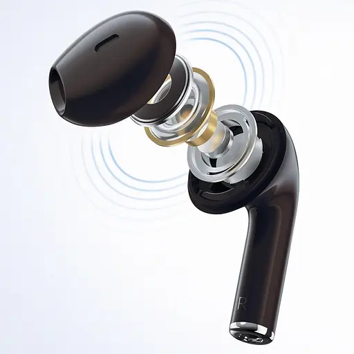 Бездротові навушники TWS Haylou X1 2023 Black (2047274572) - фото 3