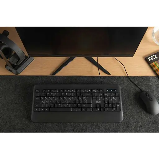 Клавіатура 2E KS109 USB Black - фото 7