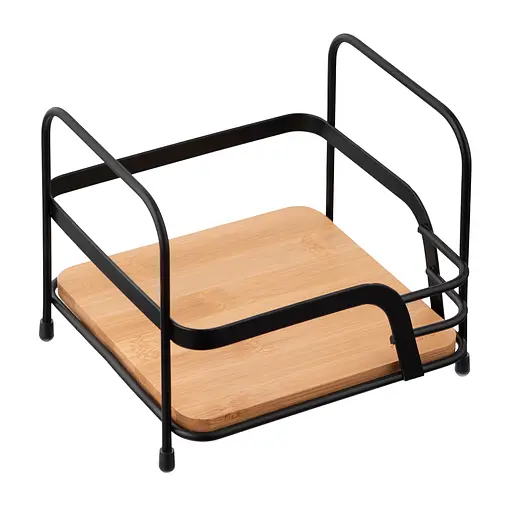 Полка Ardesto Minimalism 1-ярусная черная 16 х 15.5 х 13.5 см (ARHK4501BB) - фото 2