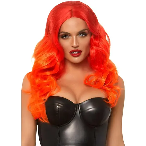 Перука Leg Avenue Ombre long wavy wig Orange One size