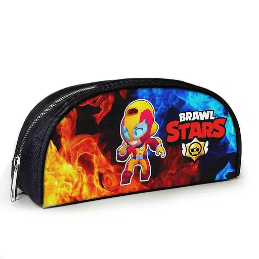 Пенал шкільний Бравл Старс/Brawl Stars 23х10х8 см з принтом для хлопчика (02822)