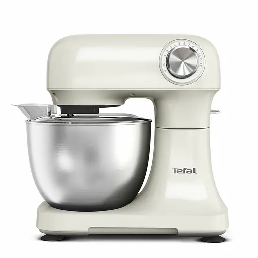 Миксер планетарный Tefal Bake Easy бежевый 500 Вт (QB140AF0) - фото 2