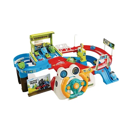 Трек T 922 A з електричною конвеєрною стрічкою, звуком і підсвічуванням, 4 потяги