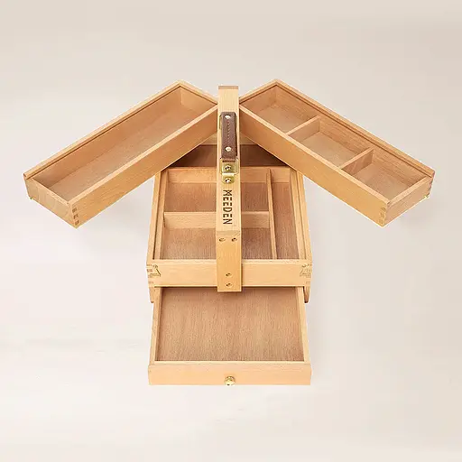 Пенал для художніх інструментів Meedenдерев’яний (бук) 6049 36×23 см   - фото 7