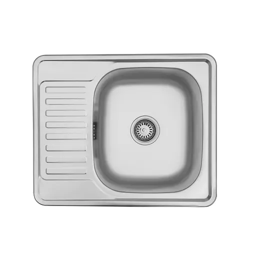 Кухонная мойка Kroner KRP Satin-5848 (0,8 мм) CV022777, Satin - фото 1