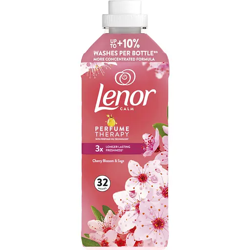 Кондиціонер для білизни Lenor Вишневий цвіт та шавлія 32 цикли прання 675 мл - фото 2