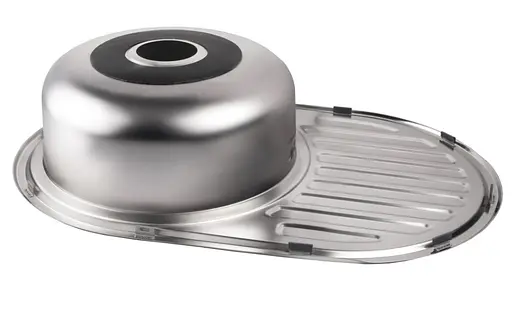 Кухонная мойка Brinex 7750 0,8 мм, врезная BRIN7750MDEC08 - фото 4