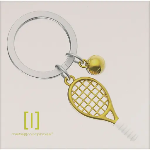 Брелок Metalmorphose Tennis Racket with silicone handle + tennis bal (8000020943851) - фото 3