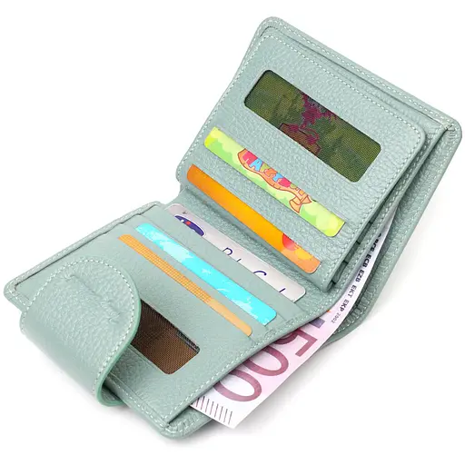 Кожаный женский кошелек Tony Bellucci 11.5х9.5х2 см acs0026991 - фото 5