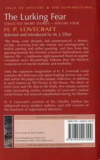 The Lurking Fear: Collected Short Stories. Volume 4 - фото 2