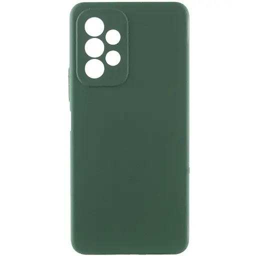 Чохол Silicone Cover Lakshmi Full Camera (AAA) для Samsung Galaxy A32 4G Зелений / Cyprus Green