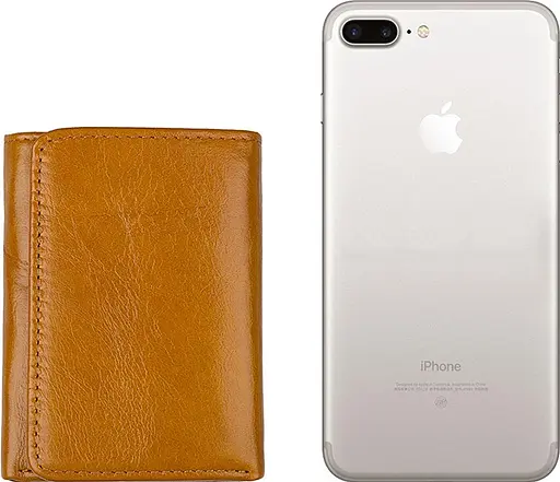 Жіночий шкіряний гаманець Vintage 11х8.5 см acs0015720 - фото 4