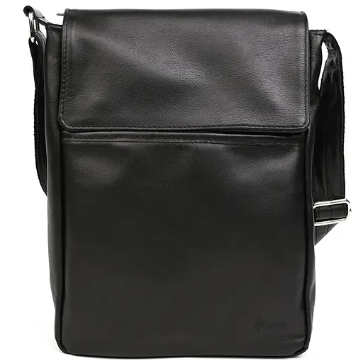Чоловіча сумка А4 через плече із натуральної шкіри TARWA 33х26х8 см sum0028175 - фото 5