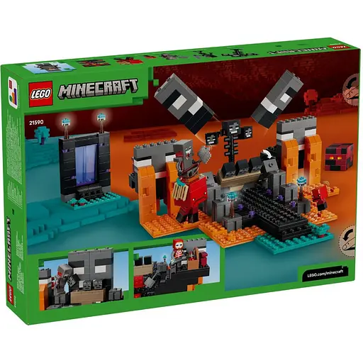 Конструктор LEGO Minecraft Битва за Визер 494 детали (21590) - фото 7