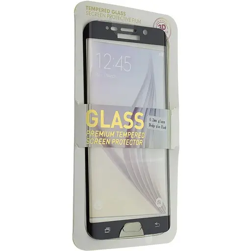 Защитное стекло Full Screen Color для Samsung S6 Edge Plus - фото 1